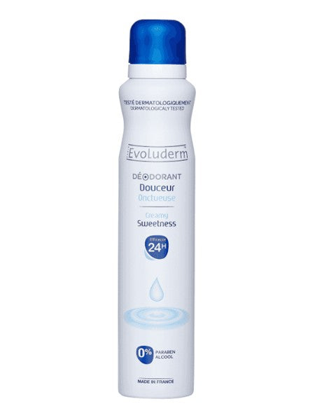 Evoluderm Creamy Sweetness 24H Deodorant Spray