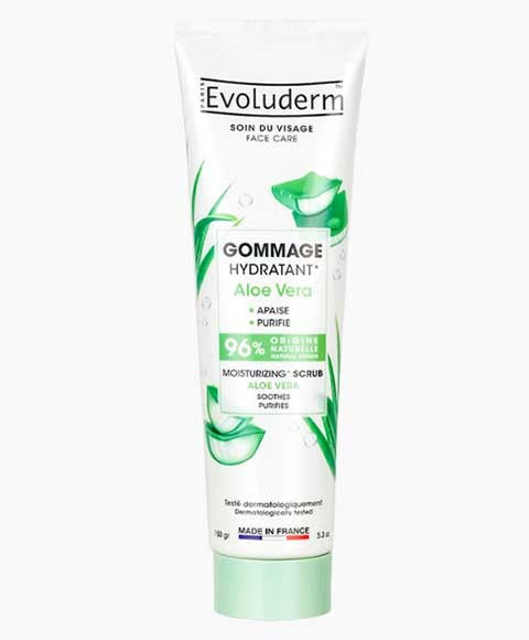 Evoluderm  Gommage Moisturizing Scrub With Aloe Vera
