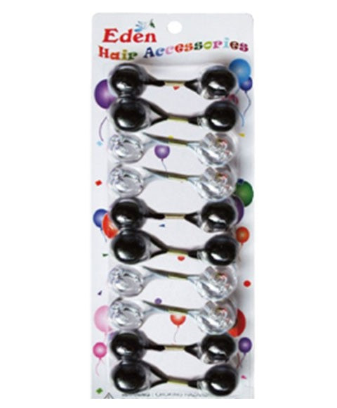 Eden Accessories Hair Accessories LB20BC Black And Clear