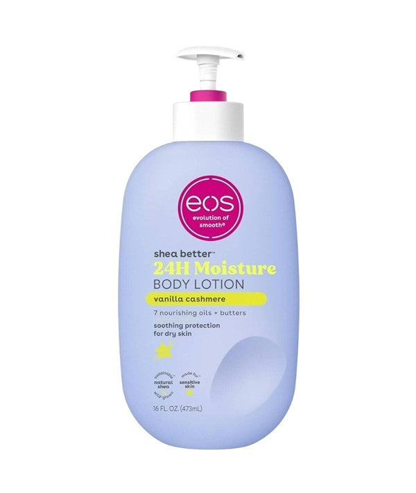 Eos  Shea Better 24H Moisture Vanilla Cashmere Body Lotion
