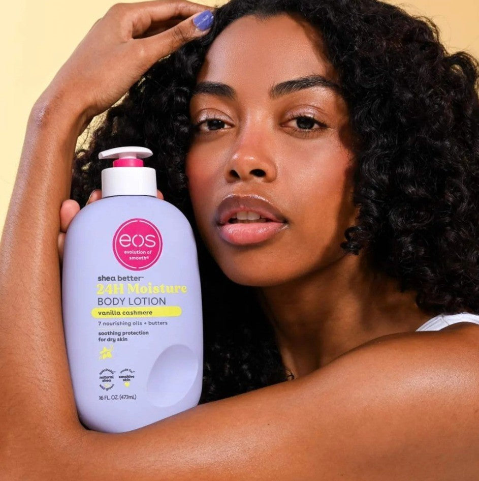 Eos  Shea Better 24H Moisture Vanilla Cashmere Body Lotion