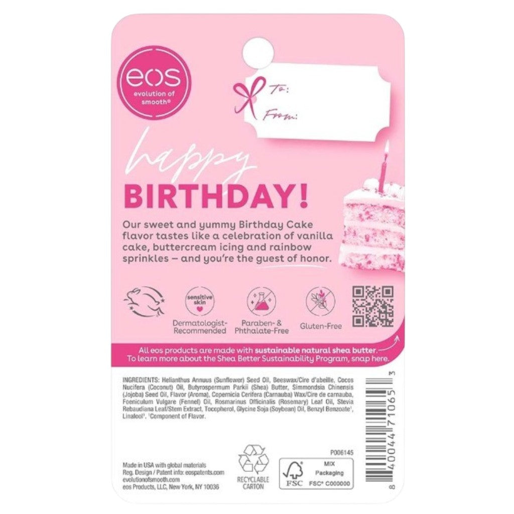 Eos  Birthday Cake Smooth Lip Balm