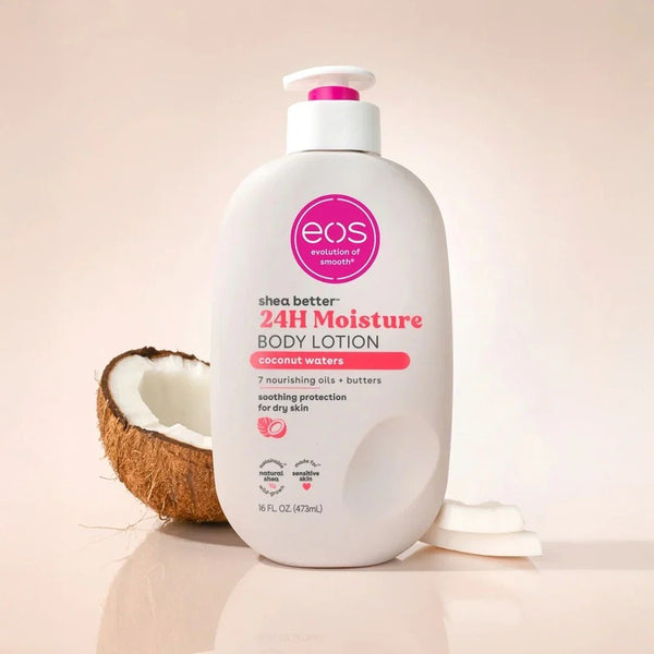 Eos  Shea Better 24H Moisture Coconut Water Body Lotion