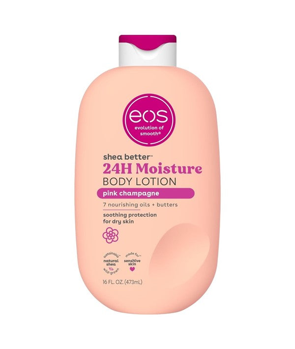 Eos  Shea Better 24H Moisture Pink Champagne Body Lotion