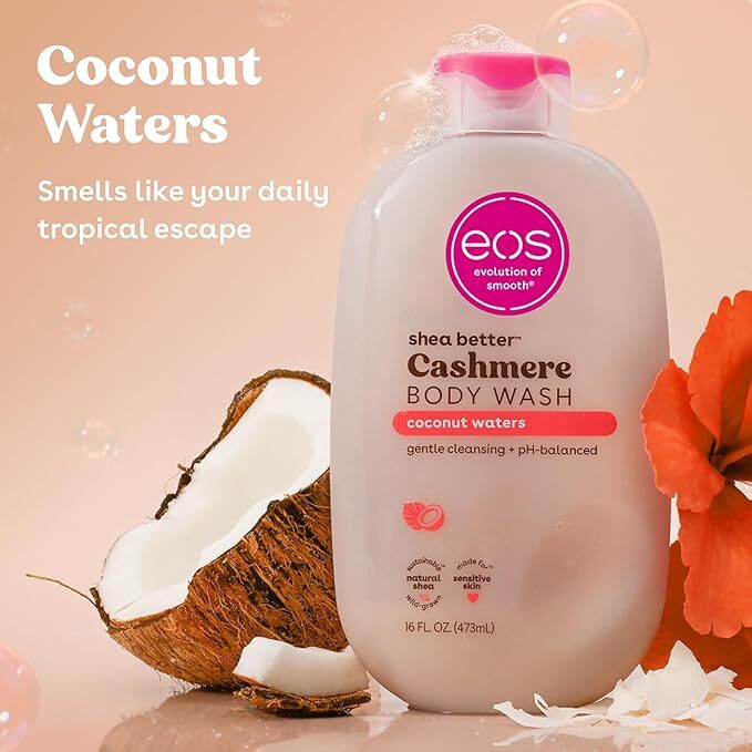 Eos  Shea Better Cashmere Coconut Waters Body Wash