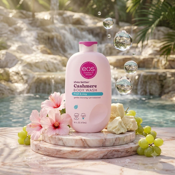 Eos  Shea Better Cashmere Fresh And Cozy Body Wash