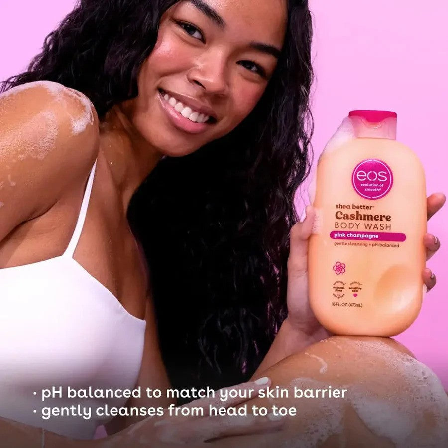 Eos  Shea Better Cashmere Pink Champagne Body Wash