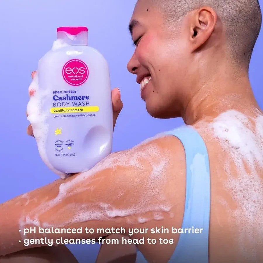 Eos  Shea Better Cashmere Vanilla Cashmere Body Wash