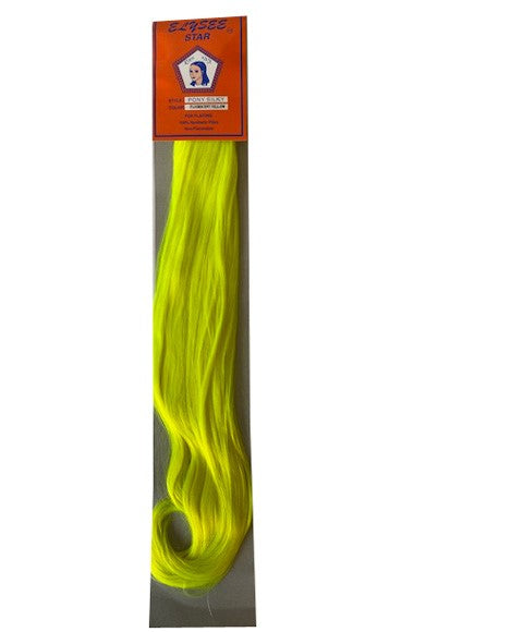 Elysee Star  Silky Syn Pony Fluorscent Yellow