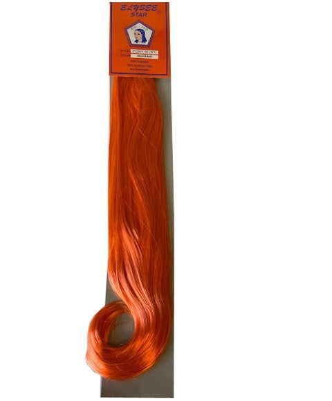 Elysee Star  Silky Syn Pony Orange Red