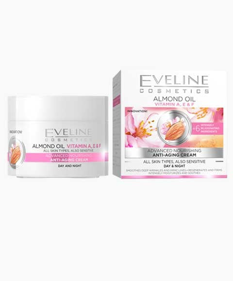 Eveline Almond Oil Day And Night Anti Aging Cream