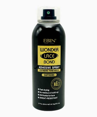 EBIN New York Wonder Lace Bond Adhesive Spray Extreme Firm Hold Supreme 30ml