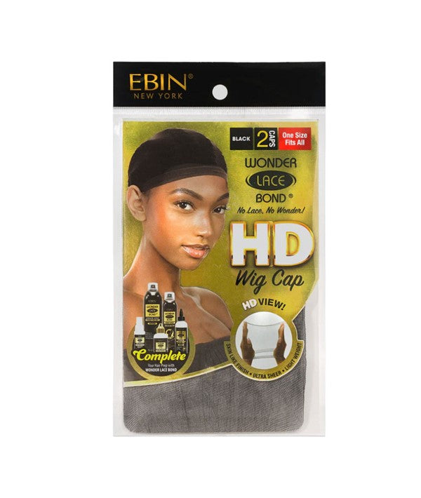 EBIN New York  Wonder Lace Bond HD Wig Cap Black