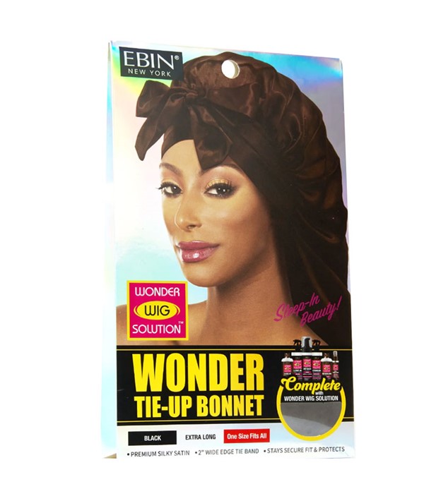 EBIN New York EBIN Wonder Tie Up Bonnet Extra Long