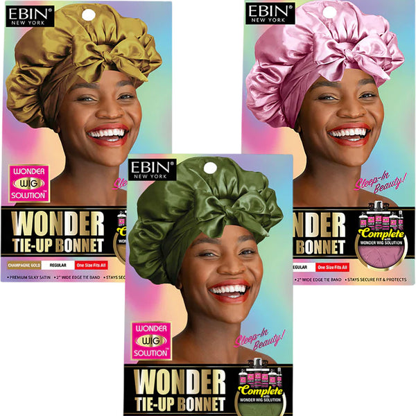 EBIN New York EBIN Wonder Tie Up Bonnet Regular