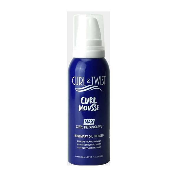 EBIN New York Curl And Twist Max Curl Detangling Curl Mousse 80ml / 354ml