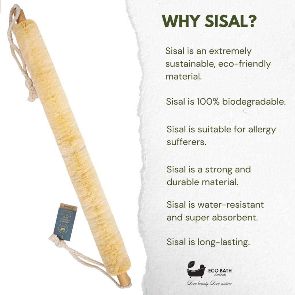 Eco Bath London  Natural Sisal Strap Large
