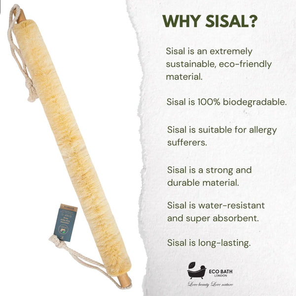 Eco Bath London  Natural Sisal Strap Large