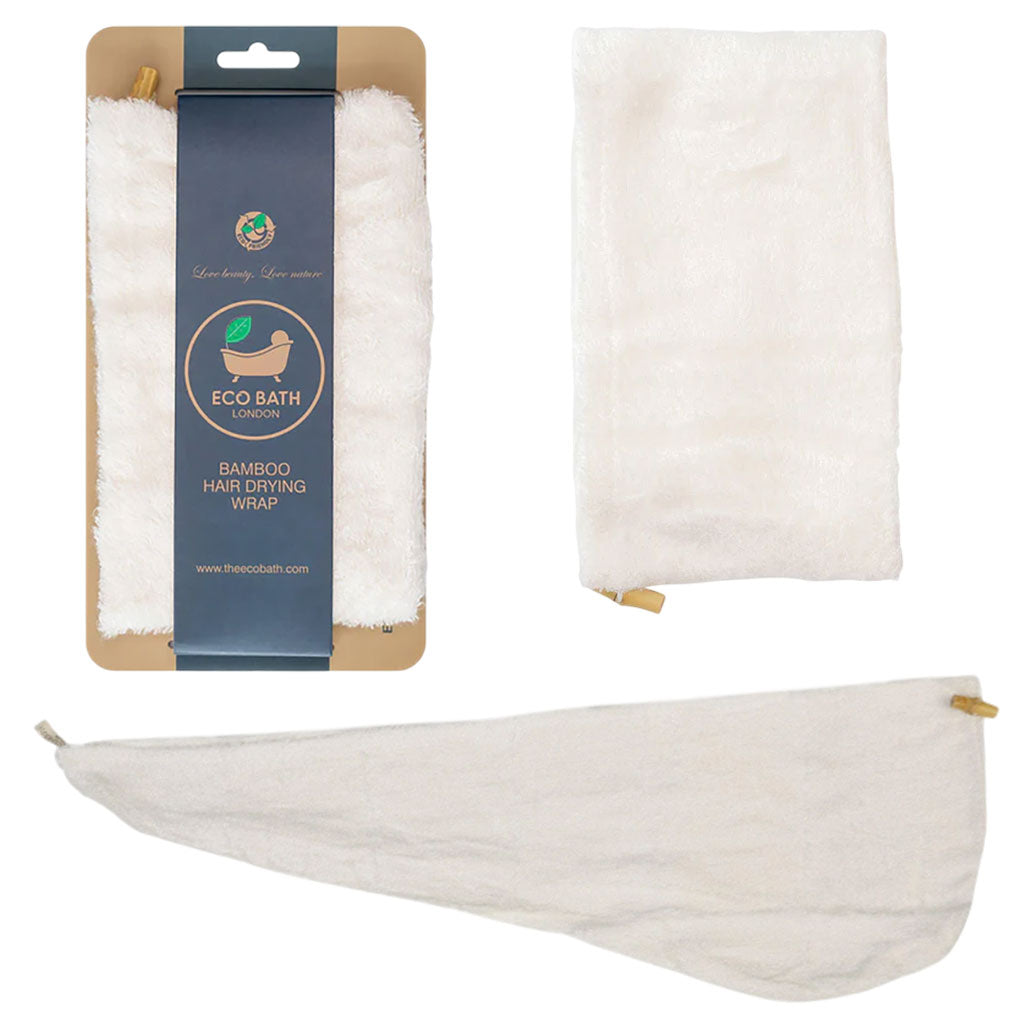 Eco Bath London  Bamboo Hair Drying Wrap