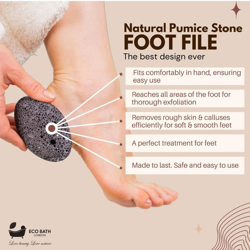 Eco Bath London  Natural Black Pumice Stone