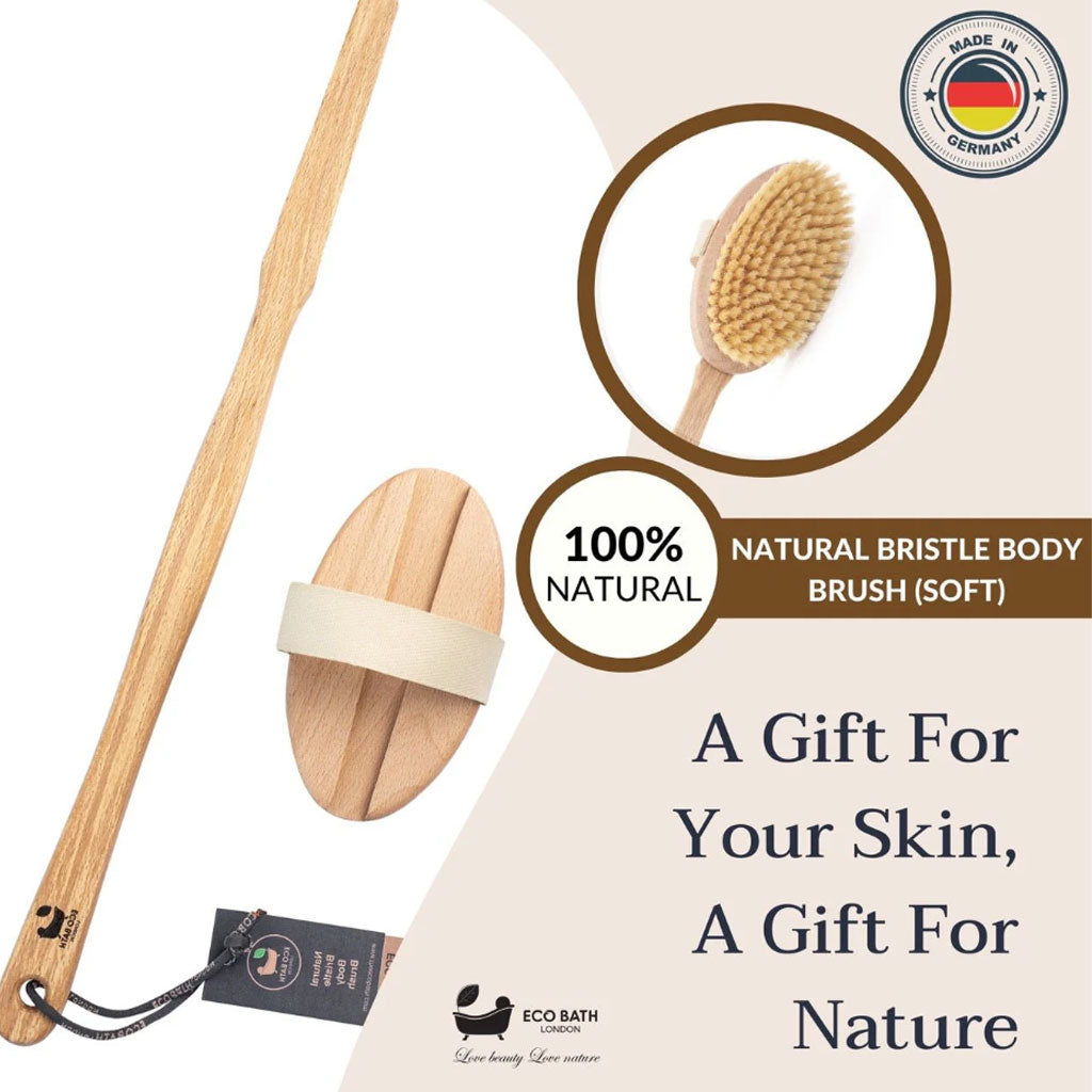 Eco Bath London  Natural Bristle Body Brush