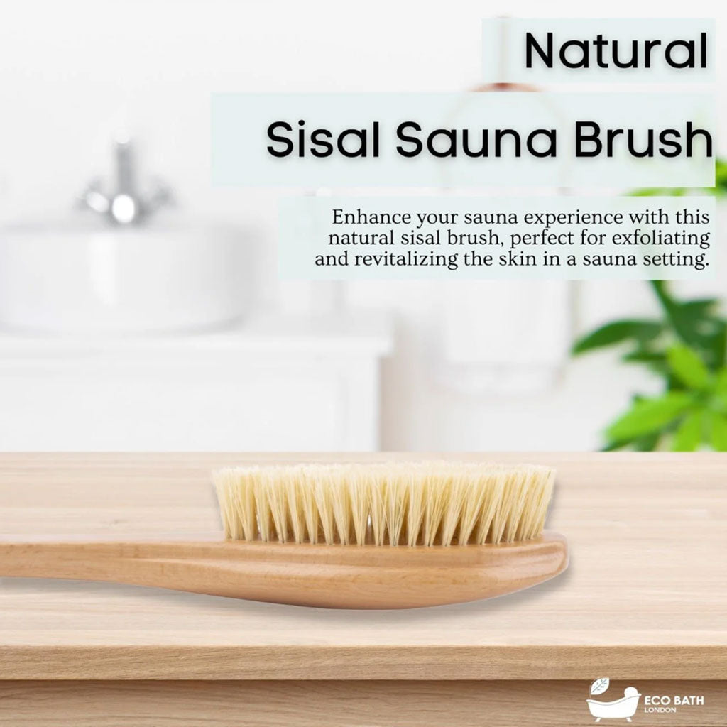 Eco Bath London  Natural Bristle Sauna Brush
