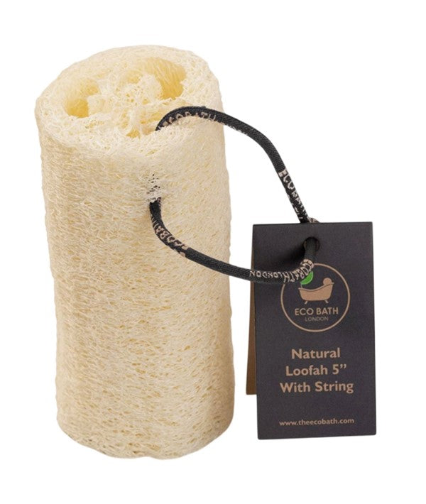 Eco Bath London  Natural Loofah 5 With String