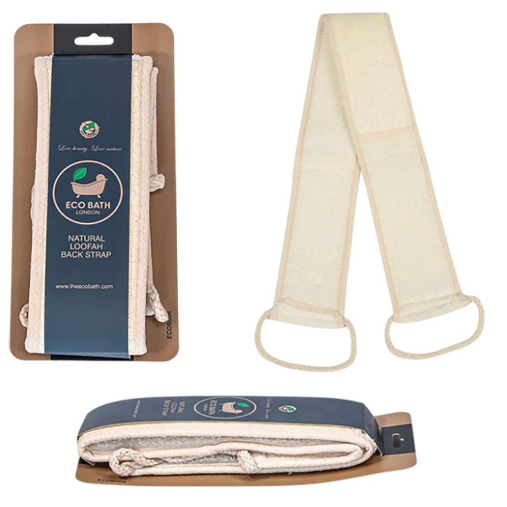 Eco Bath London  Natural Loofah Back Strap