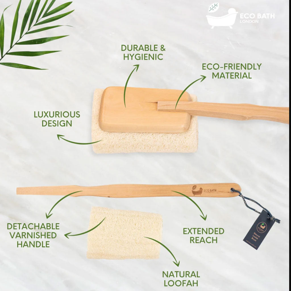 Eco Bath London  Natural Loofah Brush