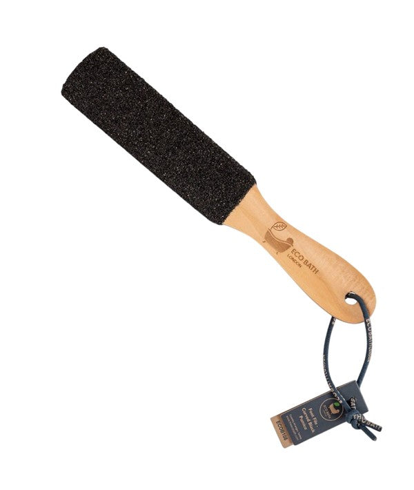Eco Bath London  Natural Pumice Foot File Black