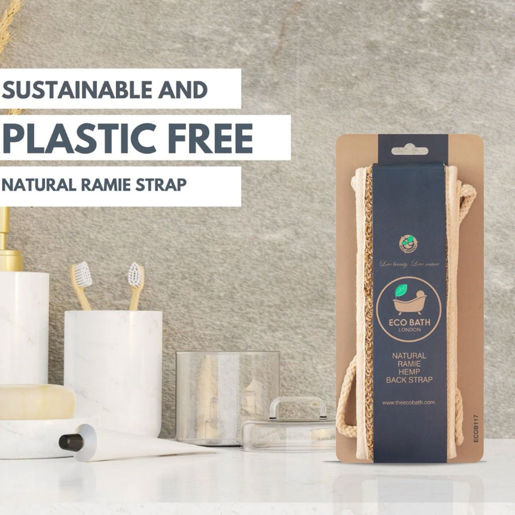 Eco Bath London  Natural Ramie Hemp Back Strap