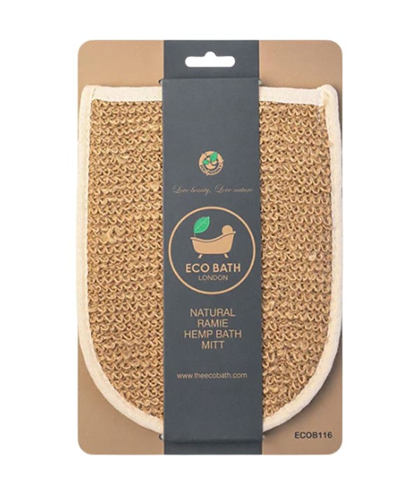 Eco Bath London  Natural Ramie Hemp Bath Mitt