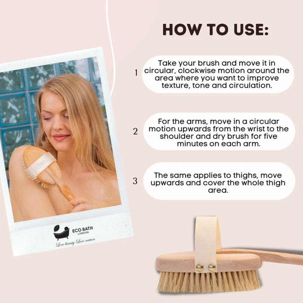 Eco Bath London  Natural Sisal Body Brush