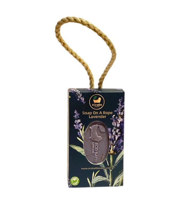 Eco Bath London  Soap On A Rope Lavender