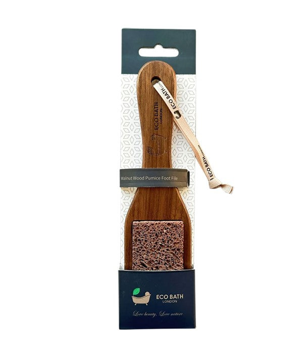 Eco Bath London  Walnut Wood Pumice Foot File 