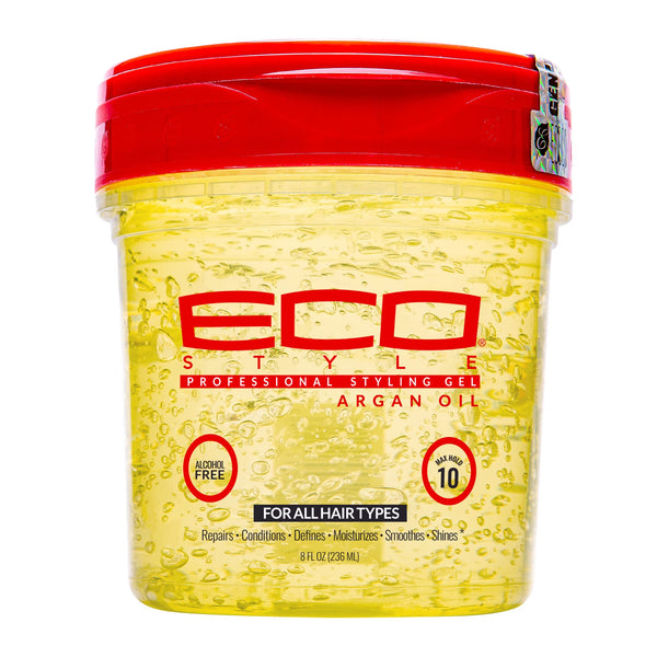 Eco Style Moroccan Argan Oil Styling Gel - All Sizes - Afro Hair Boutique