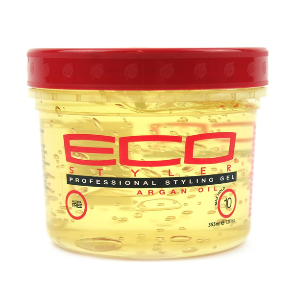 Eco Style Moroccan Argan Oil Styling Gel - All Sizes - Afro Hair Boutique