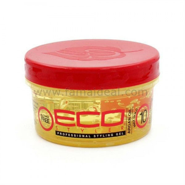 Eco Style Moroccan Argan Oil Styling Gel - All Sizes - Afro Hair Boutique