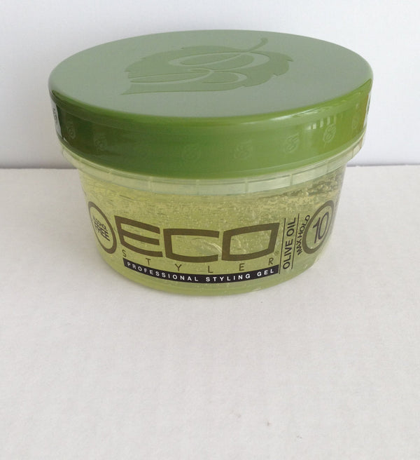 ECO Style Professional Styling Gel Olive Oil Max Hold Alcohol - All Sizes - Afro Hair Boutique