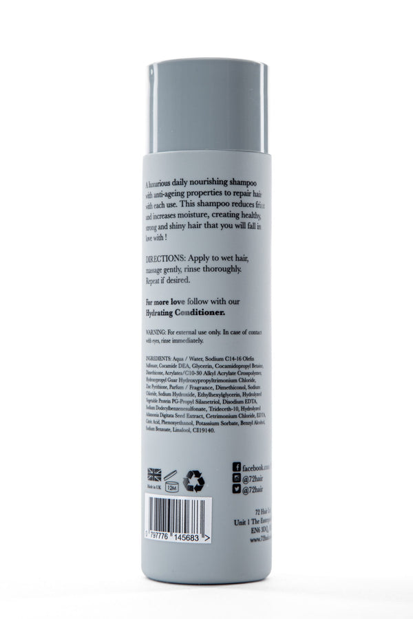 72 Hair Nourishing Shampoo For Natural Or Colour Treated Hair 250ml - Afro Hair Boutique