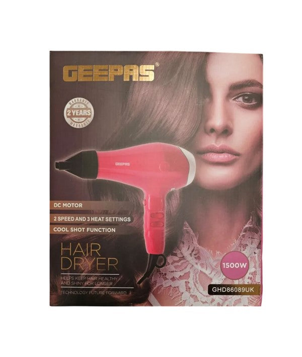 Eden Accessories Eden Geepas Professional Hair Dryer GHD86089UK