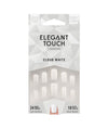 Elegant Touch Cloud White Nail With Glue 24 Nails