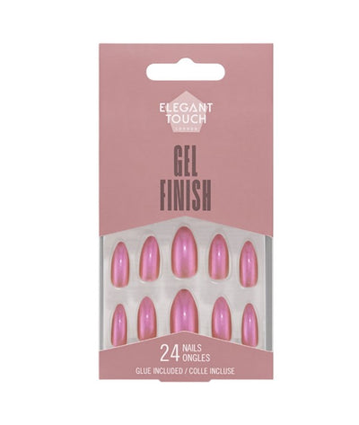 Elegant Touch Gel Finish False Nails