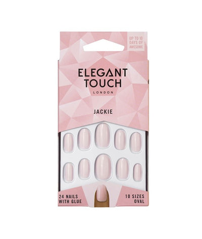 Elegant Touch Jackie Nail With Glue 24 Nails
