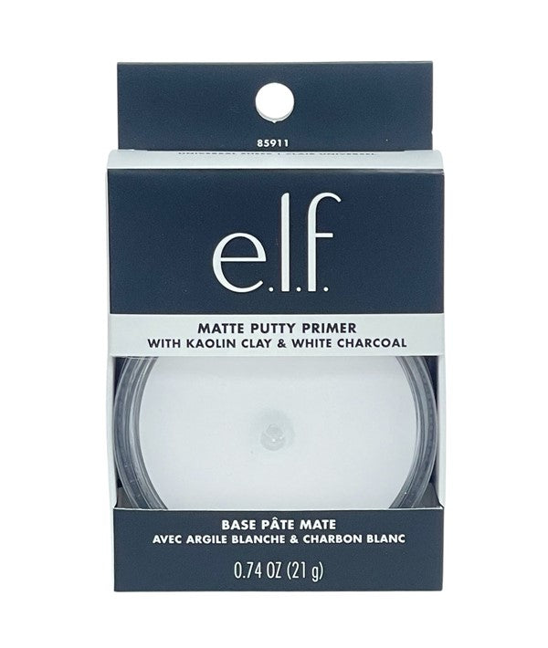 Elf  Matte Putty Primer With Kaolin And White Charcoal