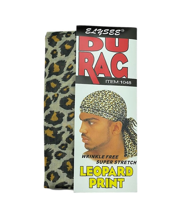 Elysee Star  - Leopard Print Du Rag 1048