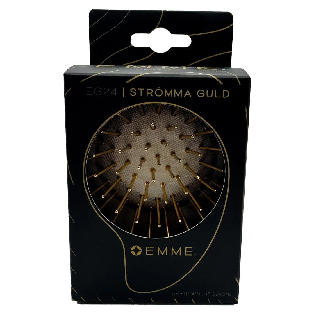Emme  Stromma Gold Hair Brush EG24