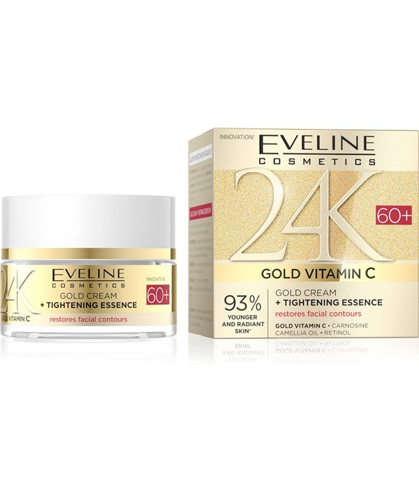 Eveline 24K Gold Vitamin C 60 Plus Gold Cream