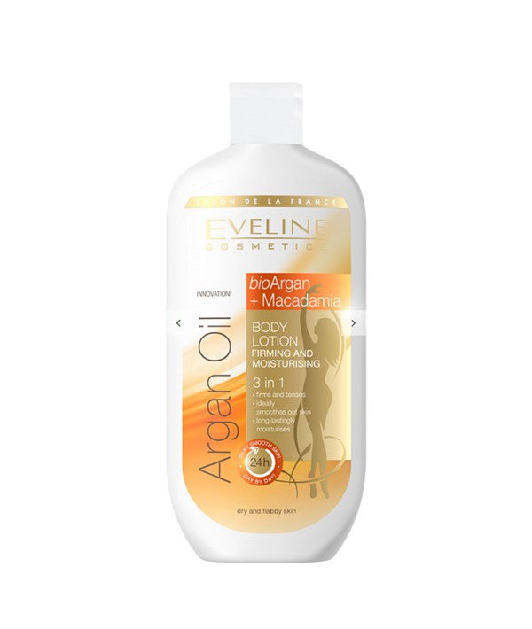 Eveline  Argan Oil 3 In 1 Firming Moisturising Body Lotion