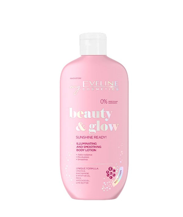 Eveline  Beauty Glow Sunshine Ready Illuminating Smoothing Body Lotion
